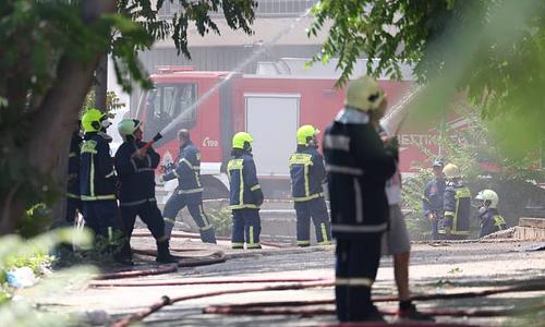 Πυρκαγιά σε χώρο εργοστασίου στην Αιγάλεω με κινητοποίηση 35 πυροσβεστών