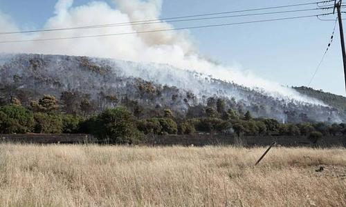 Ενισχυμένες δυνάμεις πυρόσβεσης επιχειρούν για την κατάσβεση πυρκαγιάς