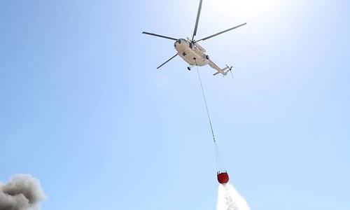 Πυρκαγιά στην αγροτοδασική έκταση του Χαροκοπίου Μεσσηνίας: Επί ποδός 40 πυροσβέστες και αεροσκάφη