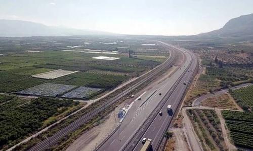 Εκτροπή κυκλοφορίας λόγω πυρκαγιάς στην περιοχή του Τραγανού Ηλείας