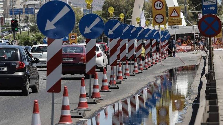 Προσωρινές κυκλοφοριακές διακοπές στη λεωφόρο Σχιστού για εκτέλεση εργασιών