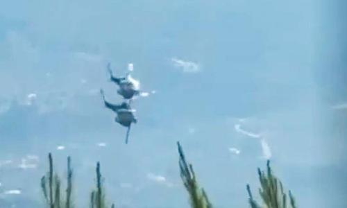 Διερεύνηση της σύγκρουσης ελικοπτέρων κατά την επιχείρηση πυρόσβεσης στην Αττική