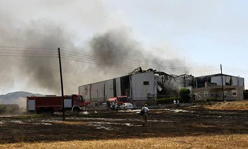 Τραγική έκρηξη σε εργοστάσιο στην Κορινθία: Ένας νεκρός και σοβαρές ζημιές