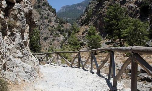 Κλειστό το φαράγγι της Σαμαριάς λόγω ισχυρών ανέμων και υψηλού κινδύνου πυρκαγιάς