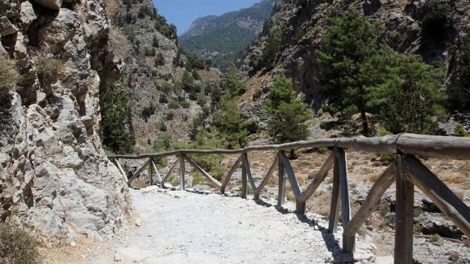 Κλειστό το φαράγγι της Σαμαριάς λόγω ισχυρών ανέμων και υψηλού κινδύνου πυρκαγιάς