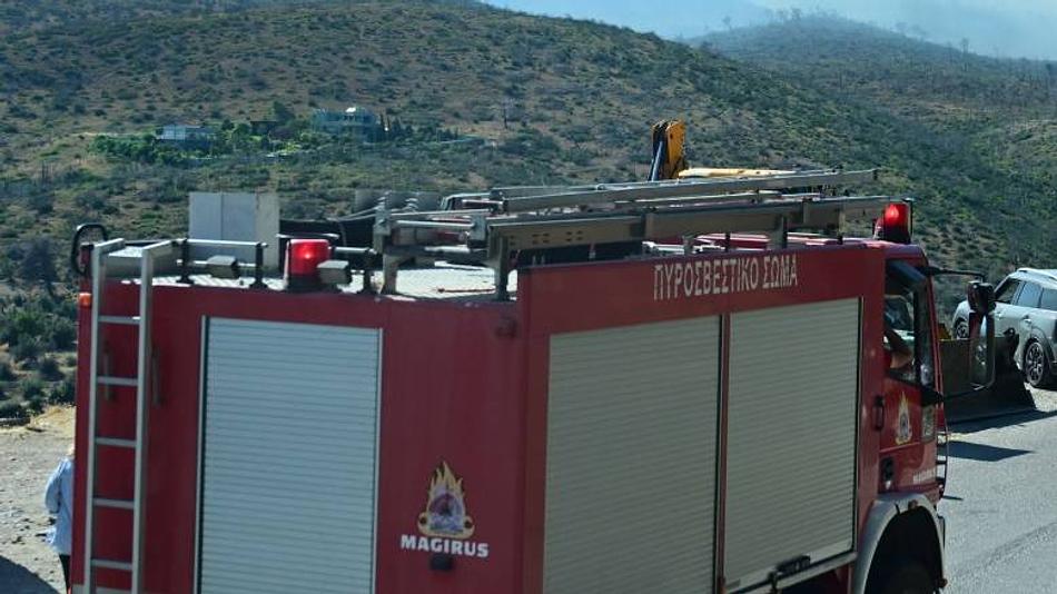 Ενεργοποίηση 112 για δασική πυρκαγιά στην Αγία Τριάδα, Λασιθίου