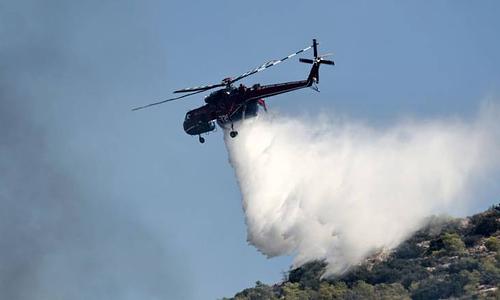 Πυροσβέστης τραυματίστηκε ελαφρά κατά την κατάσβεση φωτιάς στη Λήμνο
