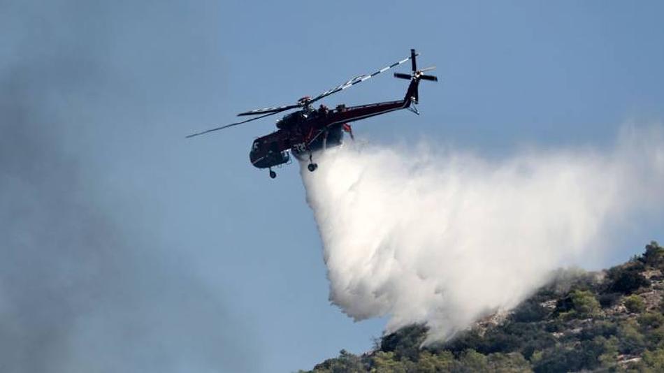 Πυροσβέστης τραυματίστηκε ελαφρά κατά την κατάσβεση φωτιάς στη Λήμνο