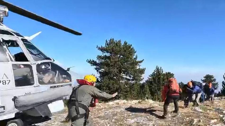 Επείγουσα αεροδιακομιδή έξι μαθητών από σχολική εκδρομή στον Όλυμπο λόγω δηλητηρίασης