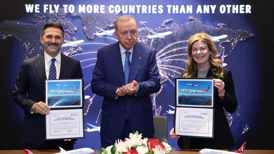 Συμφωνία της Turkish Airlines για 150 νέα αεροσκάφη από την Boeing
