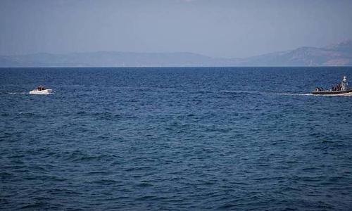 Βυθισμένο αλιευτικό λόγω κακών καιρικών συνθηκών στο Μαντούδι
