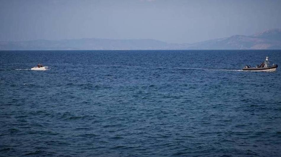 Βυθισμένο αλιευτικό λόγω κακών καιρικών συνθηκών στο Μαντούδι