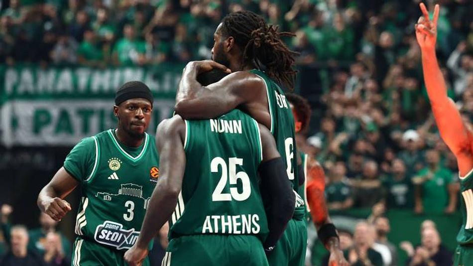 Δύσκολη νίκη για τον Παναθηναϊκό απέναντι στην Αρμάνι Μιλάνο με 80-75