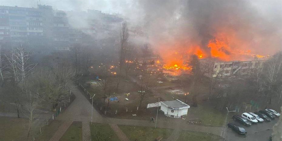 Ουκρανία: Τραγωδία με συντριβή ελικοπτέρου κοντά σε νηπιαγωγείο – Νεκρός ο υπουργός Εσωτερικών