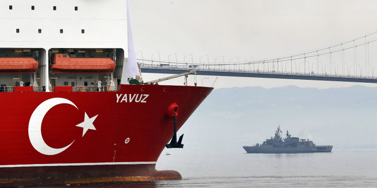 Νέα πρόκληση: Εξέδωσε NAVTEX η Τουρκία για γεώτρηση από το «Γιαβούζ» νοτιοδυτικά της Κύπρου!