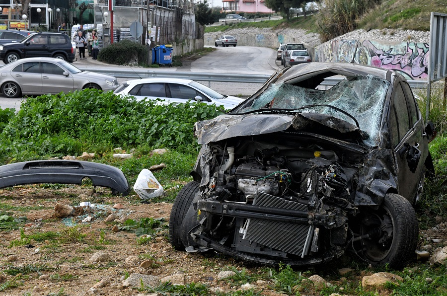 Νεκρός ο ηλικιωμένος οδηγός μετά το τροχαίο στην Θεσσαλονίκη