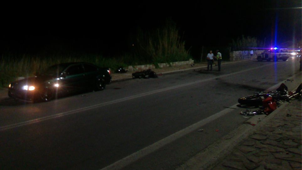 Πολύνεκρο τροχαίο στη Λέσβο: Τρεις νέοι άνθρωποι σκοτώθηκαν σε σύγκρουση μοτοσικλετών με αυτοκίνητο!