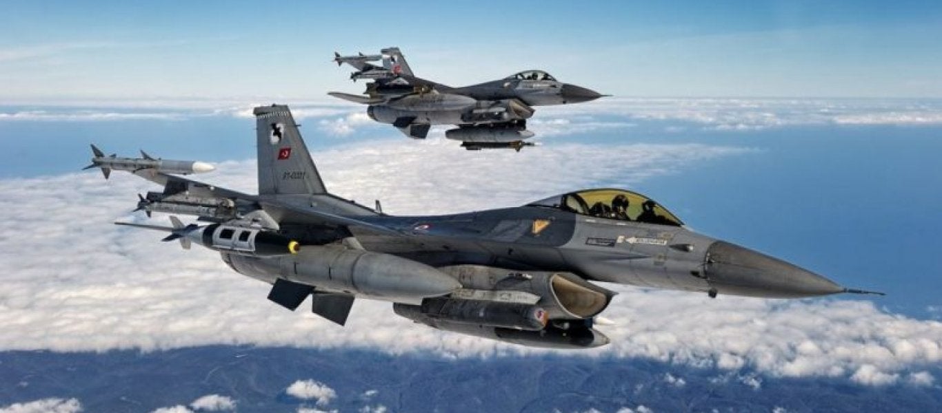 Χαμηλές πτήσεις τουρκικών μαχητικών στα Δωδεκάνησα! – Συναγερμός στην Πολεμική Αεροπορία!