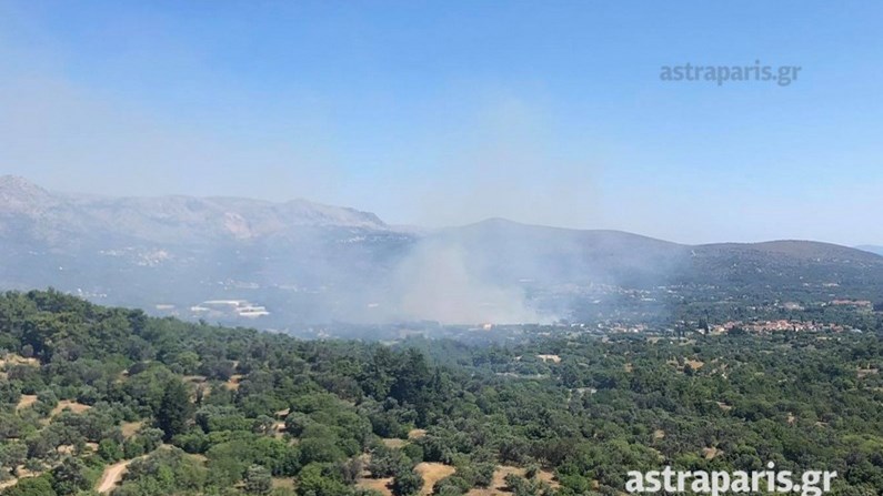 Φωτιά στη Χίο: Οι πρώτες εικόνες – Εντολή ετοιμότητας για εκκένωση δύο χωριών! (ΒΙΝΤΕΟ)
